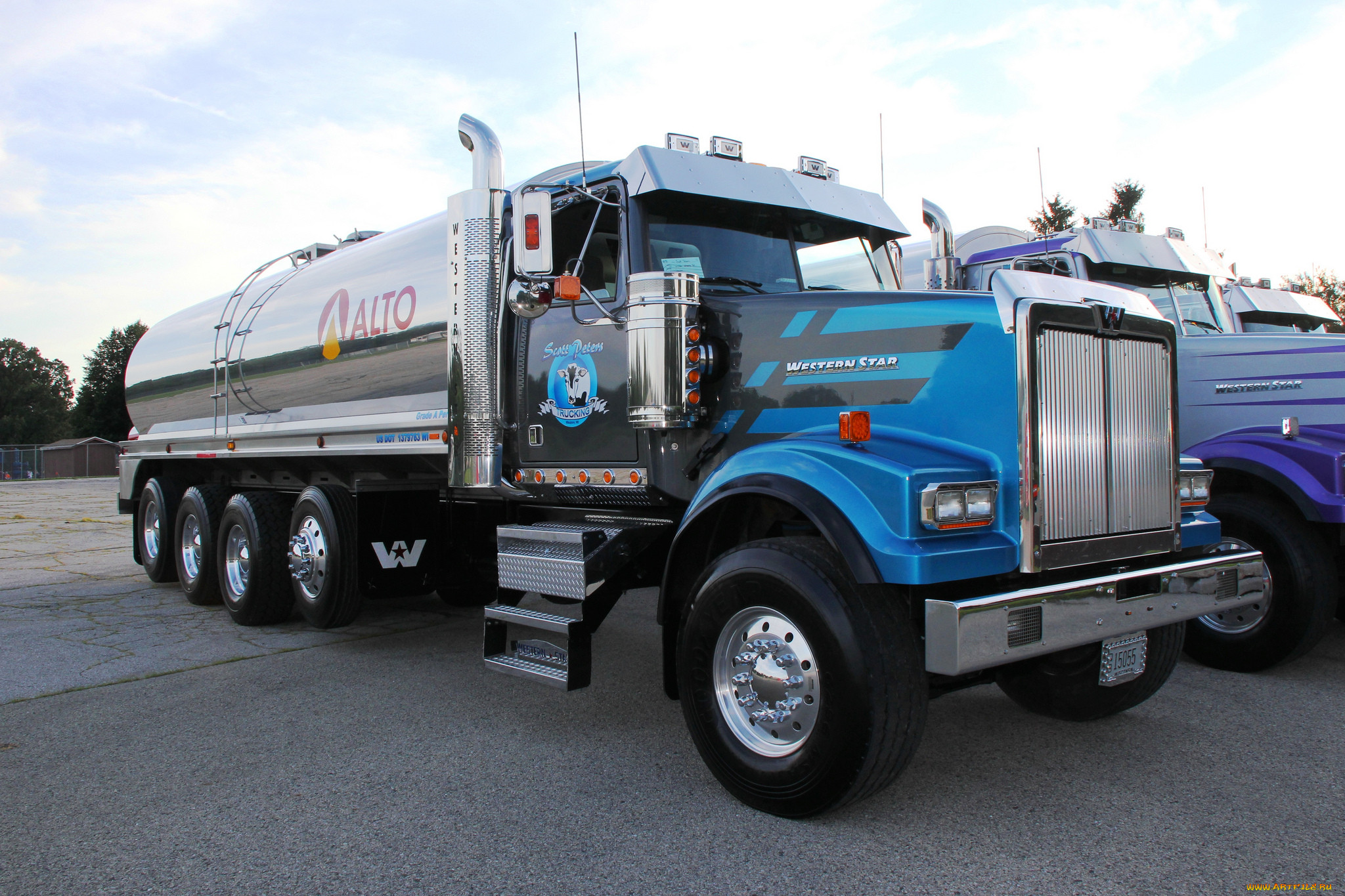 western star milk truck, , western star, , trucks, , , , star, western